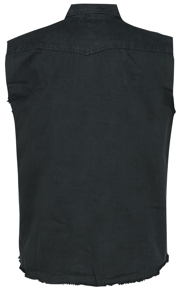 Veste Gothic de Spiral - Solid Black - M à 4XL - pour Homme - noir - Spiral - View 2