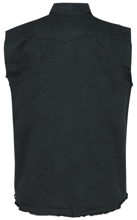 Veste Gothic de Spiral - Solid Black - M à 4XL - pour Homme - noir - Spiral - View 2