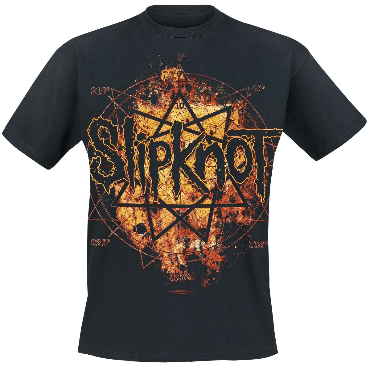 T-Shirt Manches courtes  de Slipknot - Radio Fires - S à XXL - pour Homme - noir - Slipknot