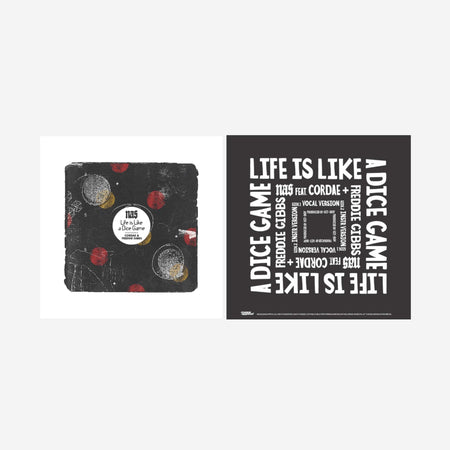 Life Is Like A Dice Game - Front Cover