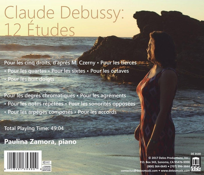 Debussy : 12 Etudes - Front Cover