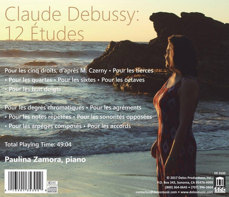Debussy : 12 Etudes - Front Cover