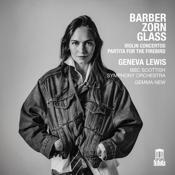 Barber & Glass : Violin Concertos / Zorn : Partita For The Firebird - Front Cover