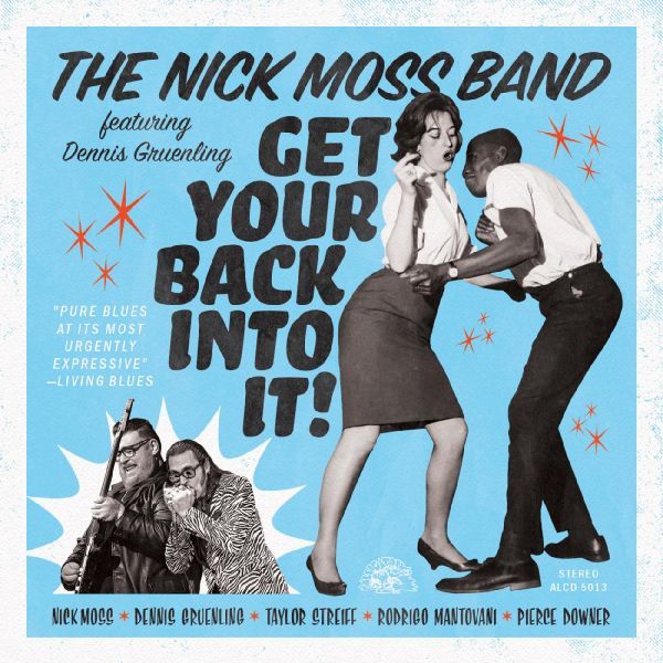 GET YOUR BACK INTO IT/VINYLE ROUGE TRANSLUCIDE - Front Cover