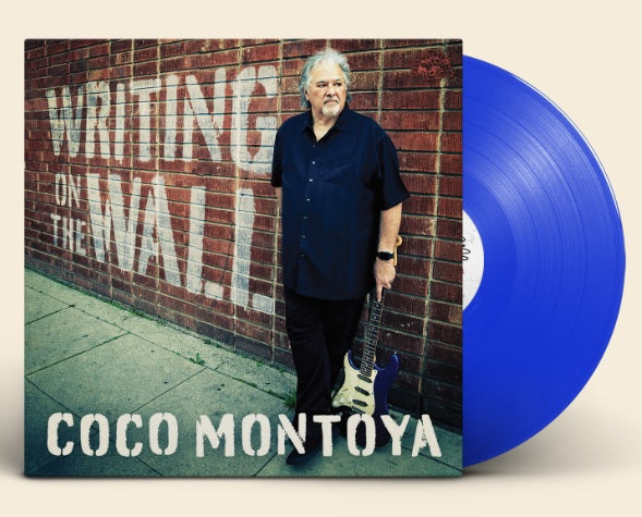 WRITING ON THE WALL/VINYLE BLEU TRANSLUCIDE - Front Cover