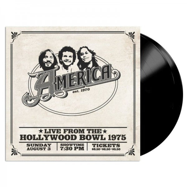 America: Live At The Hollywood Bowl 1975 - Front Cover