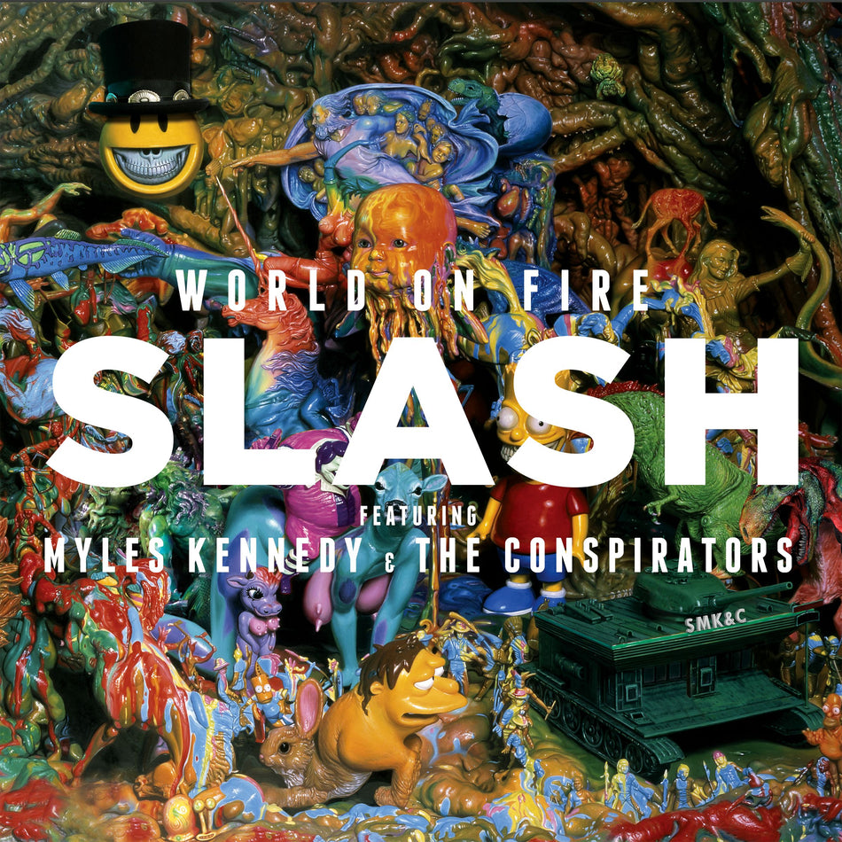 WORLD ON FIRE - Front Cover