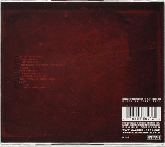 The burning red - Front Cover