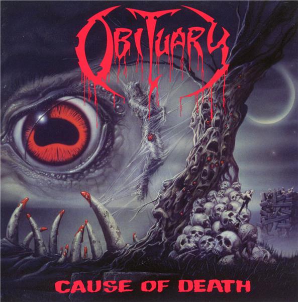 Cause Of Death - Front Cover