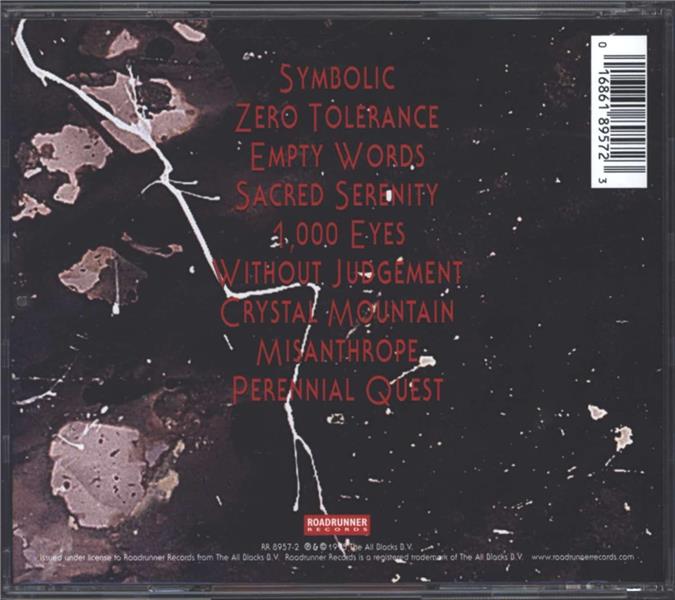 Symbolic - Front Cover