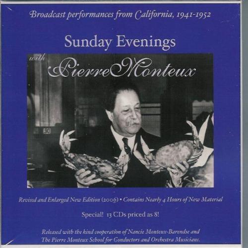 Broadcast performances 1941-1952 - Front Cover