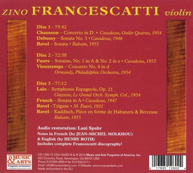 Trésors en studio - Front Cover