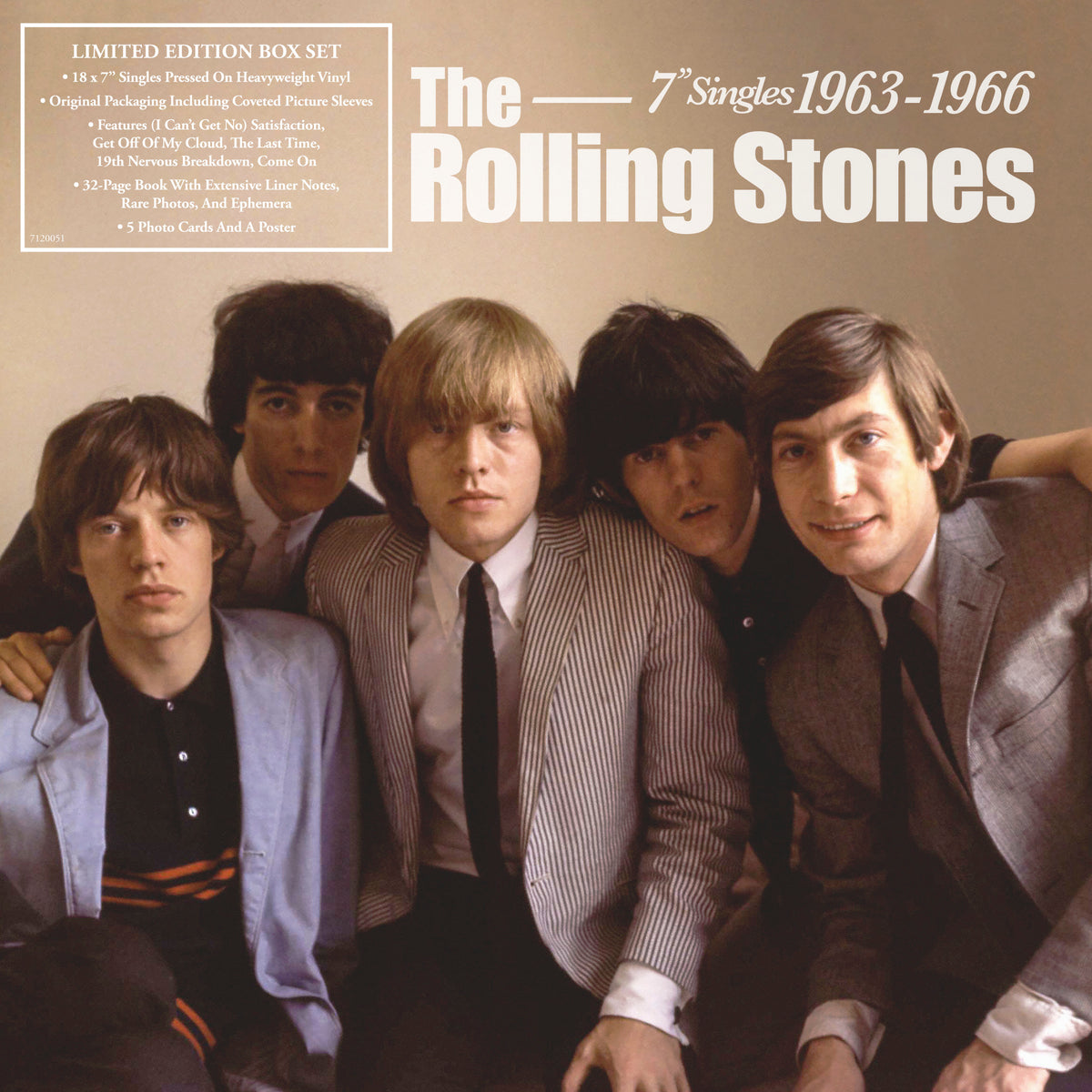 The Rolling Stones Singles: Volume One 1963-1966 - Front Cover