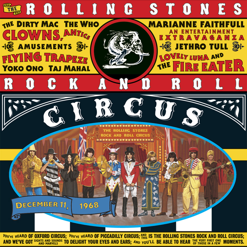 The Rolling Stones Rock And Roll Circus - Front Cover