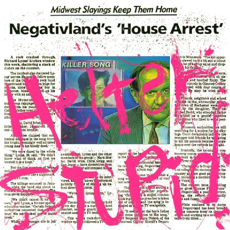 HELTER STUPID - Front Cover