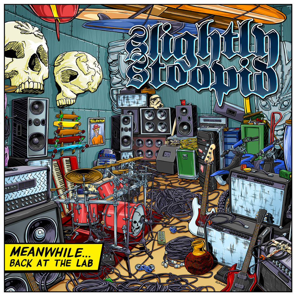 MEANWHILE BACK AT THE LAB - Front Cover