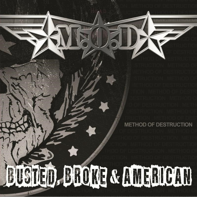 BUSTED BROKE & AMERICAN - Front Cover