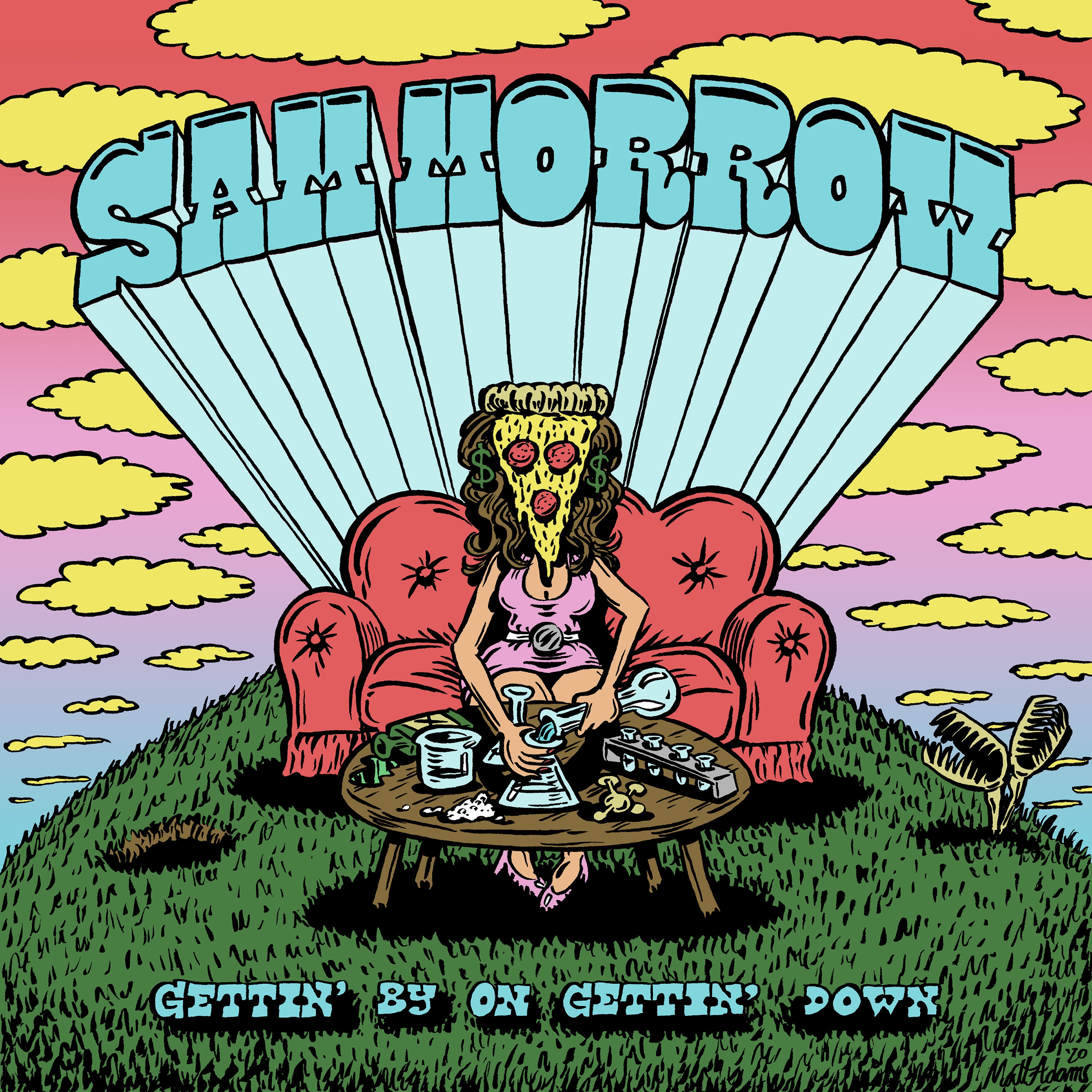 GETTIN BY ON GETTIN DOWN - Front Cover