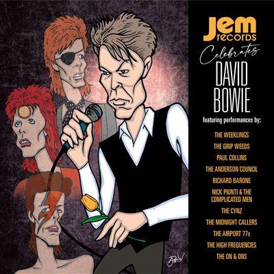 JEM RECORDS CELEBRATES DAVID BOWIE - Front Cover