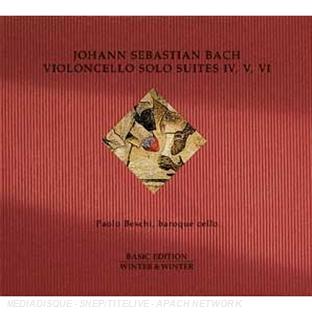 Suites pour violoncelle seul  BWV 1010-1012 N°4 à N°6 - Front Cover