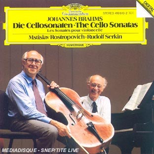 Sonates pour piano et violoncelle, op.38 et 99 - Front Cover