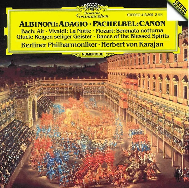 Albinoni : adagio - Pachelbel : canon - Front Cover