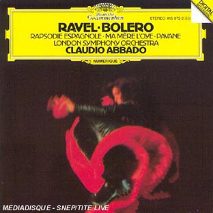 Boléro - Front Cover