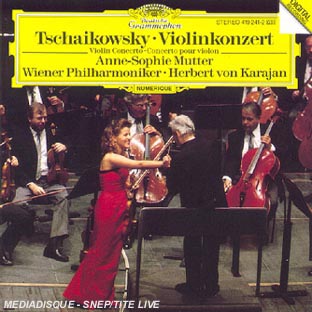 Tschaikowsky-Concerto Pour Vio - Front Cover