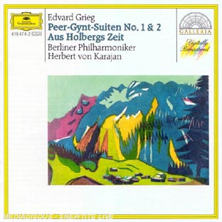 Peer Gynt;Suite 1 Et 2;Suite Holdberg - Front Cover