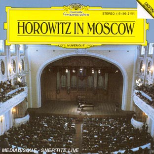 Horowitz à Moscou - Front Cover