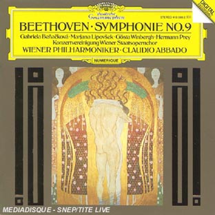 Symphonie N°9  " Avec choeur " - Front Cover