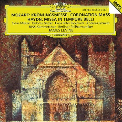 Mozart : mass in C K317 "Coronation mass" - Haydn : missa in tempore belli - Front Cover