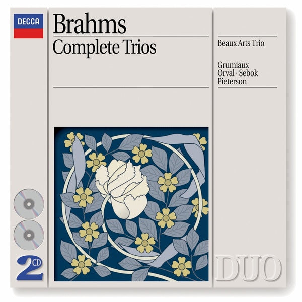 BRAHMS COMPLETE TRIOS - Front Cover