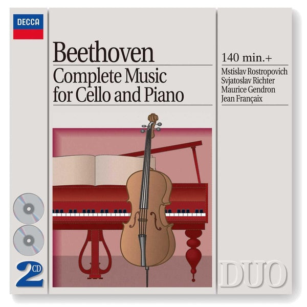 L'Oeuvre Pour Violoncelle Et Piano - Front Cover