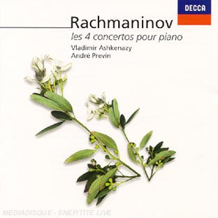 Les 4 Concertos Pour Piano - Front Cover