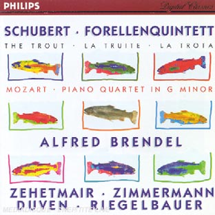 Quintette 'Truite' / D.667 - Quatuor pour piano et cordes - Front Cover