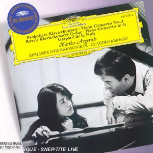 Piano Concerto N.3 - Piano Concerto In G - Front Cover