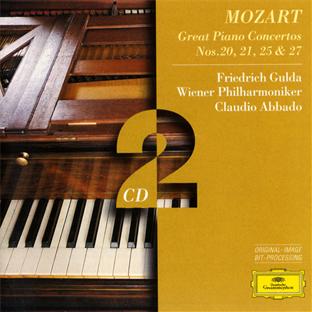 Concertos pour piano nos. 20, 21, 25 & 27 - Front Cover