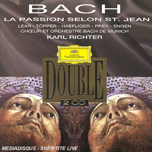 Passion Selon Saint Jean Bwv 245 - Front Cover