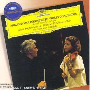 Concertos pour violon N°3 et N°5 - Front Cover