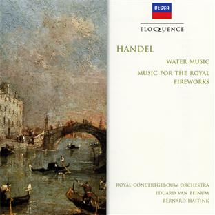 Water music, musique pour les feux d'artifice royaux - Front Cover