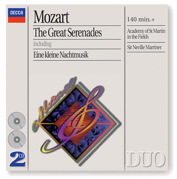 Mozart: The Great Serenades - Front Cover