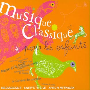 Musique classique pour les enfants Volume 1 - Front Cover