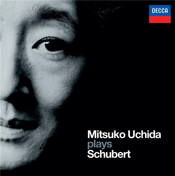MITSUKO UCHIDA PLAYS SCHUBERT - Front Cover
