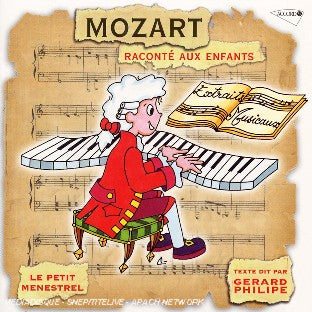 Mozart raconté aux enfants - Front Cover