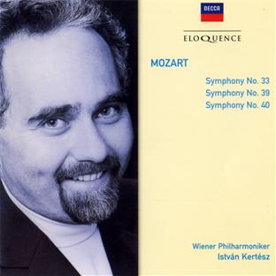 Symphonies n° 33, 39, 40 - Front Cover