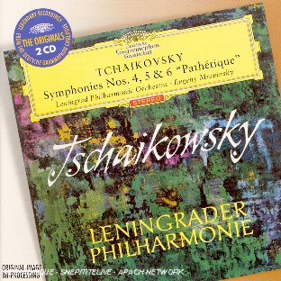 Symphonie n°4 - symphonie n°5 - symphonie n°6 "pathétique" - Front Cover