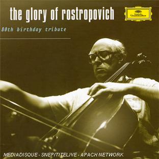 The Glory of Rostropovich - Coffret 8CD - Front Cover