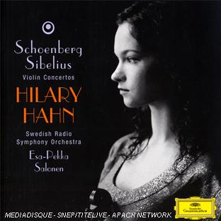 Sibelius : concerto pour violon op.47 - Schoenberg : concerto pour violon op.36 - Front Cover