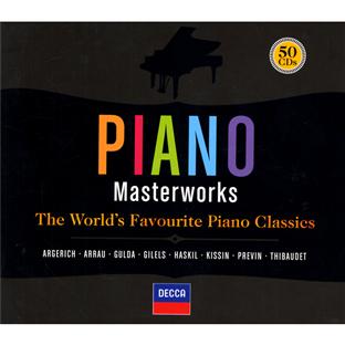 Piano masterworks - Front Cover